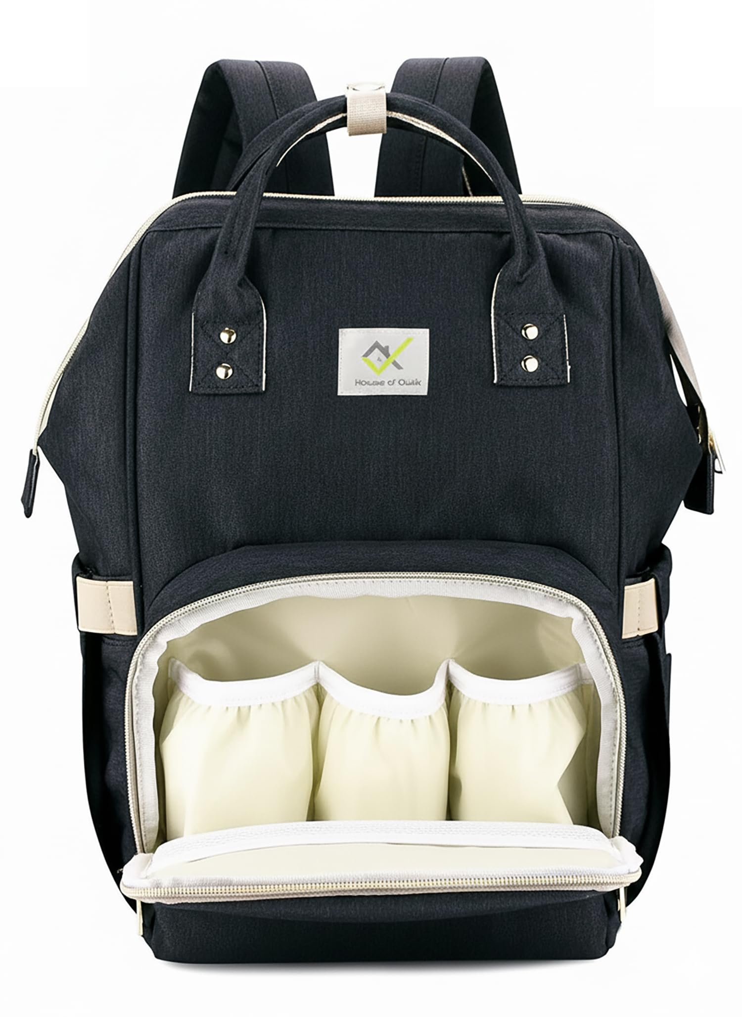 Baby Diaper Bag Maternity Backpack (Black)