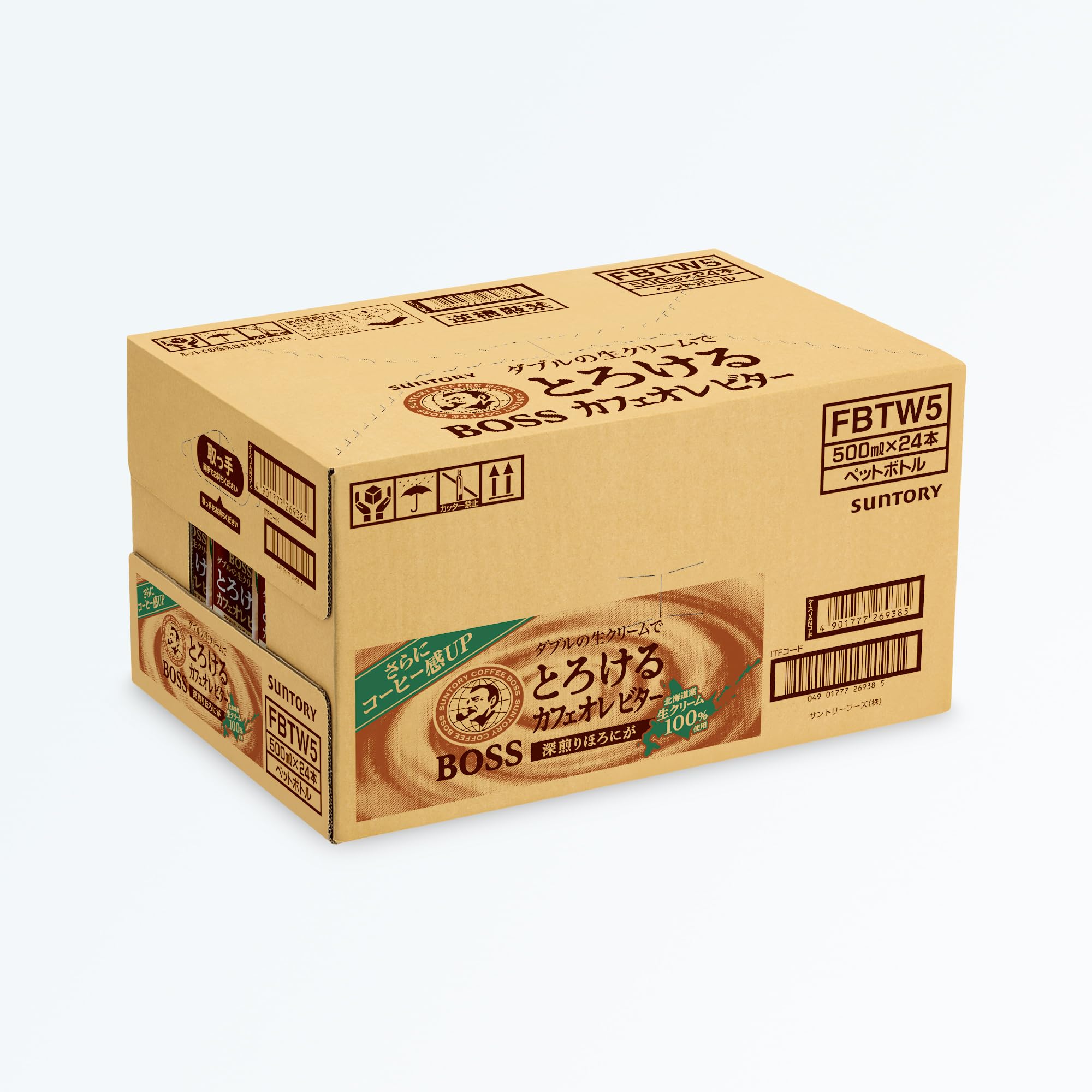 Amazon.co.jp: Suntory BOSS Silky Café Au Lait Bitter 17.0 fl oz 