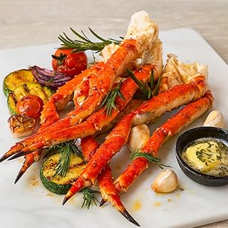 25 High Protein Seafood Recipes for Muscle and Energy 78 OCEANZEN: Alaskan King Crab Legs - 2lbs (Medium Size) - Flash Frozen for...