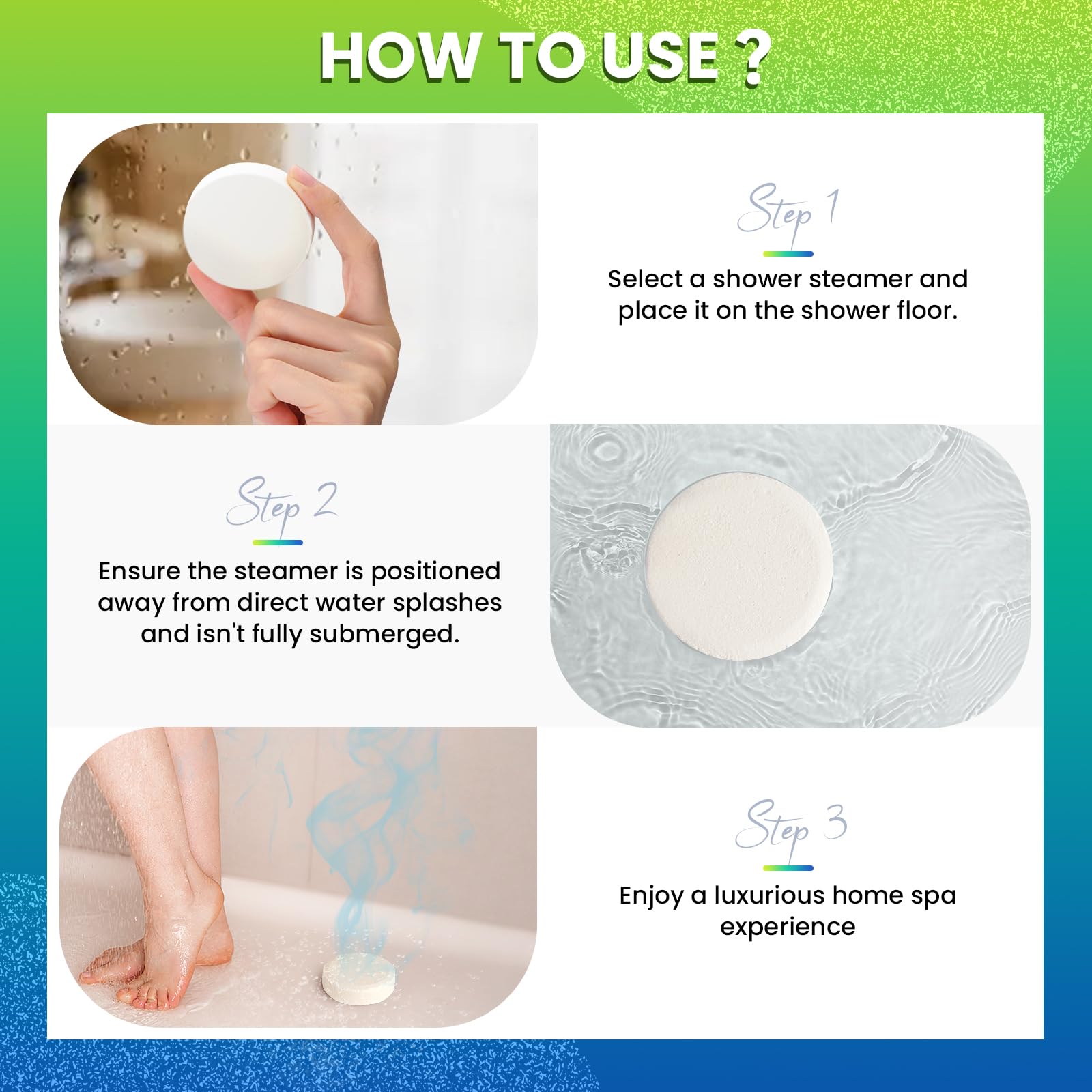 BodyRefresh Shower Steamers Bombas de ducha 18pcs Aceite Esencial Cuidado Personal Regalos de Cumpleaños para Mujeres Regalos de Navidad Regalos para Mujeres Adultas