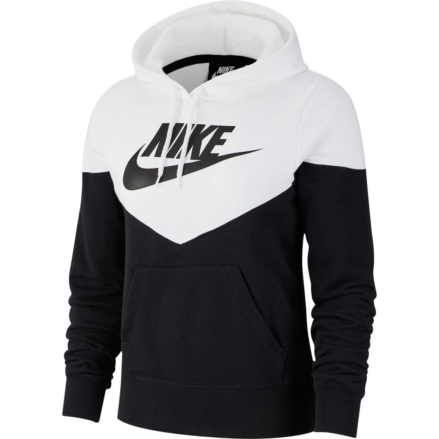 black and white nike jumper womens