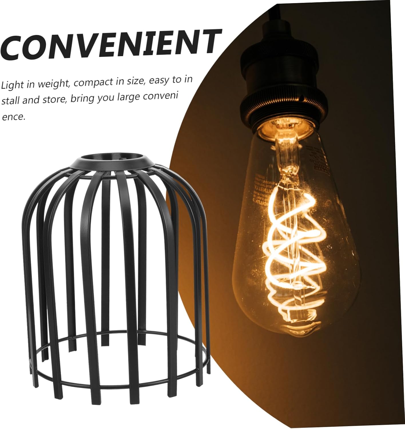 Levemolo Hollow Geometric Lamp Shade Pendant Light Fixture for Home and Cafe Decor Iron Construction Easy to Install Stylish Finish