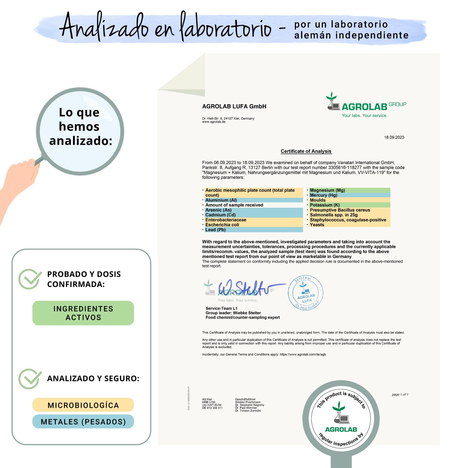 Vegavero Magnesio + Potasio | 180 Cápsulas | SIN ADITIVOS | Citrato de Magnesium | Analizado en Laboratorio | Electrolitos & Sales Minerales | Vegano (Paquete de 2)