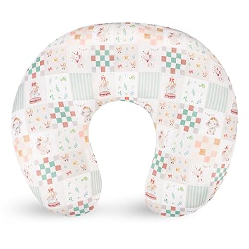 SWESEN Nursing Pillow Covers, Ultra Soft Nursing Cover for Breastfeeding Pillows, Stretchy Nursing Pillow Slipcover for Baby Girls Boys, Fits Standard Nursing Pillow, Elephant
