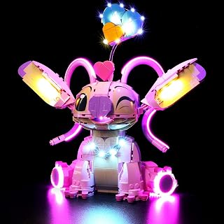 LED Light Kit for Lego Angel 43257 – Compatible with Lego Lilo & Stitch Set, Lighting for Disney Angel Model (NOT Included The Building Set)