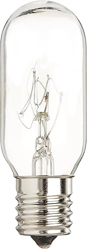 Miniatura 1 de WB36X10003 - Bombilla eléctrica para microondas, 40 W, 130 voltios, paquete de 3 unidades