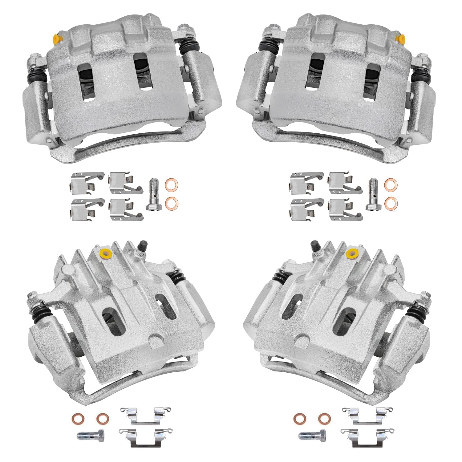Detroit Axle - Brake Calipers for 2000-2005 Ford Excursion 2000-2004 F-250