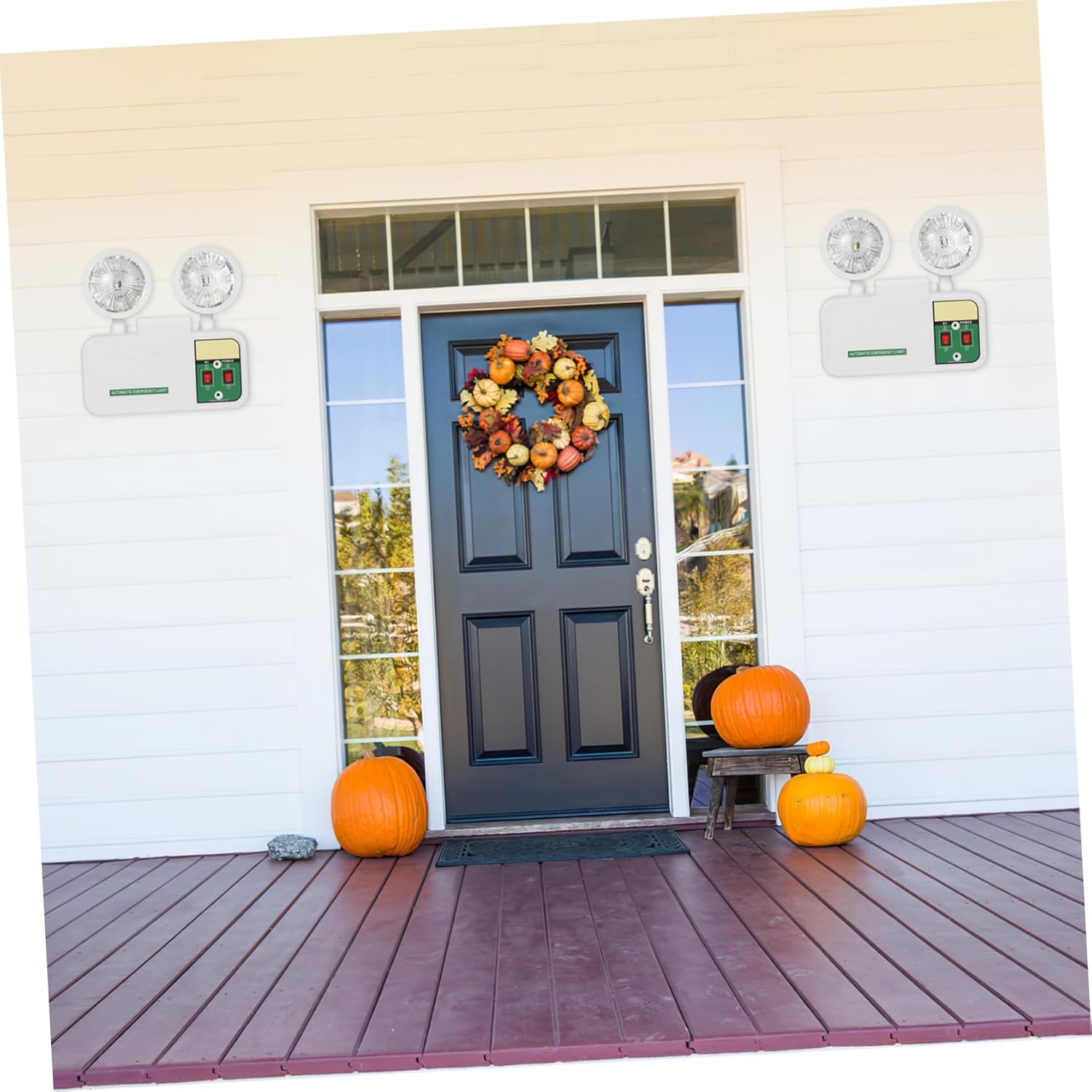 Emergency Light Led Long-Lasting Us Plug Power Failure Backup for Home Stairway Exit