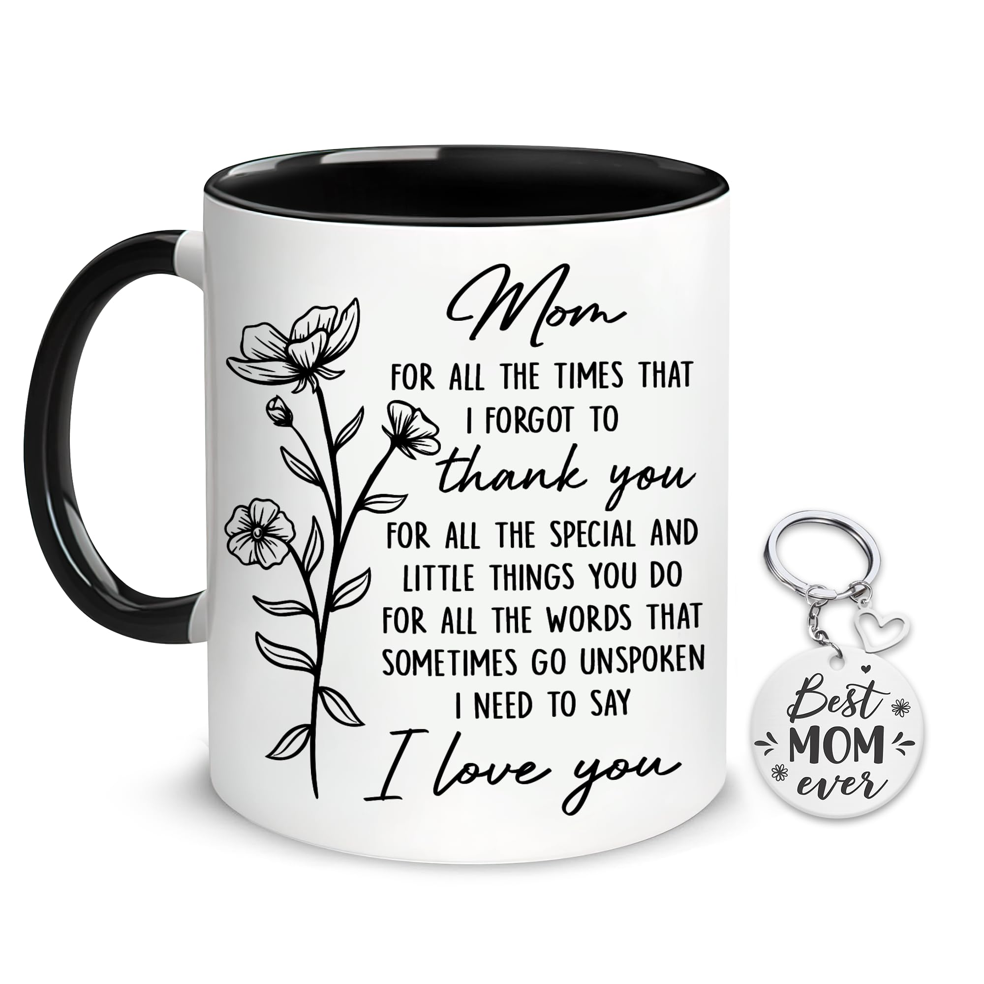 Hyturtle Mom Coffee Mug 11oz - Sentimental Gift for Mom - Birthday Mothers Day Christmas