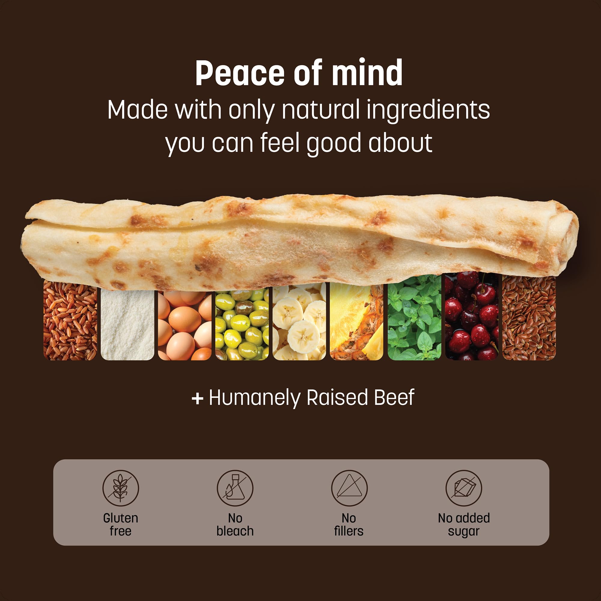 Earth Animal No-Hide Beef Chews 4 2pk by Earth Animal