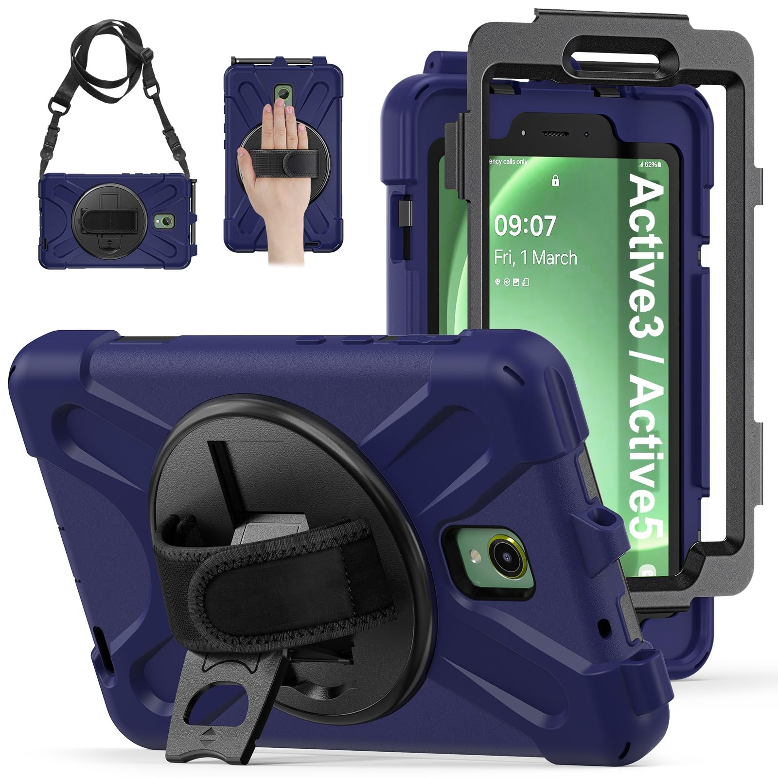 Coque robuste Samsung Galaxy Tab Active5 antichoc contre les chutes - 8