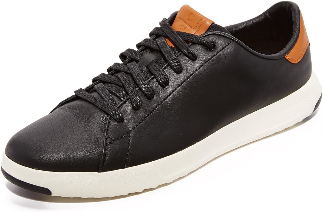 Men's Grandpro Tennis Fashion Sneaker, Black/British Tan, 11 M US