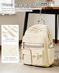 Sac à dos léger pour les femmes Casual Backpack School Bookbag Sac de jour imperméable pour les hommes
