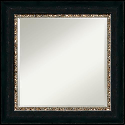 Miniatura 1 de Amanti Art - Espejo con marco para el tocador o montar en la pared del baño, medidas en pulgadas
