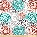 Premier Prints Indoor/Outdoor Blooms Pacific Fabric By The Yard