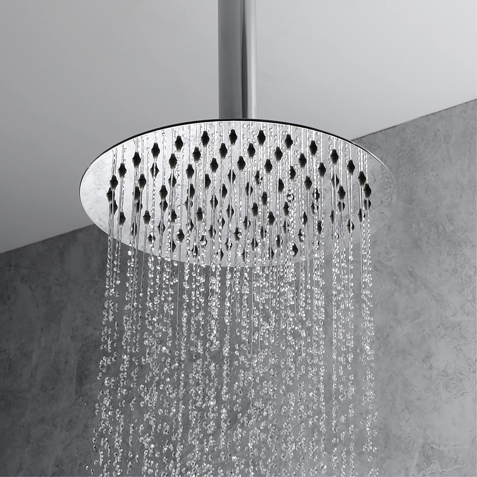 8-Zoll-Regenduschsystem – Chrom-Armaturenset mit Badewannenausläufen, wandmontierter Messing-Regenduschkopf und Handbrause für ultimativen Badezimmer-Luxus