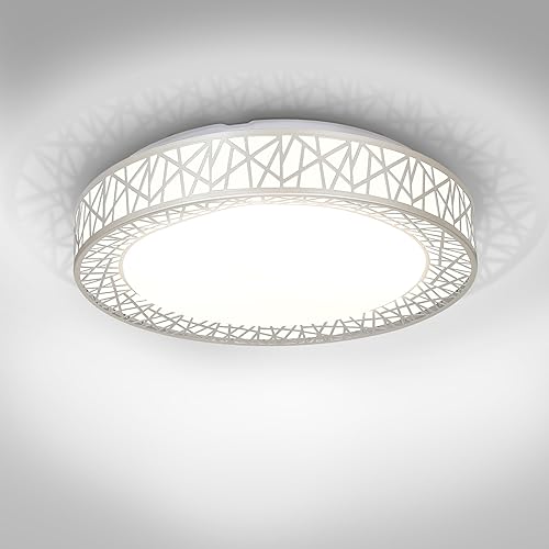 Miniatura 25 de ASD Lámpara de techo de montaje empotrado LED de 30 cm para dormitorio, 20W 1113LM 5CCT 2700K-5000K, luces regulables Triac, para comedor, sala de