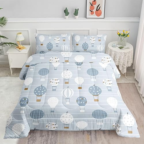 Miniatura 16 de Juegos de Edredón de Cohete del Universo Espacial para Niños y Niñas, Galaxia Nave Espacial Alienígena Planeta, Edredón de 3 Piezas en Juegos de
