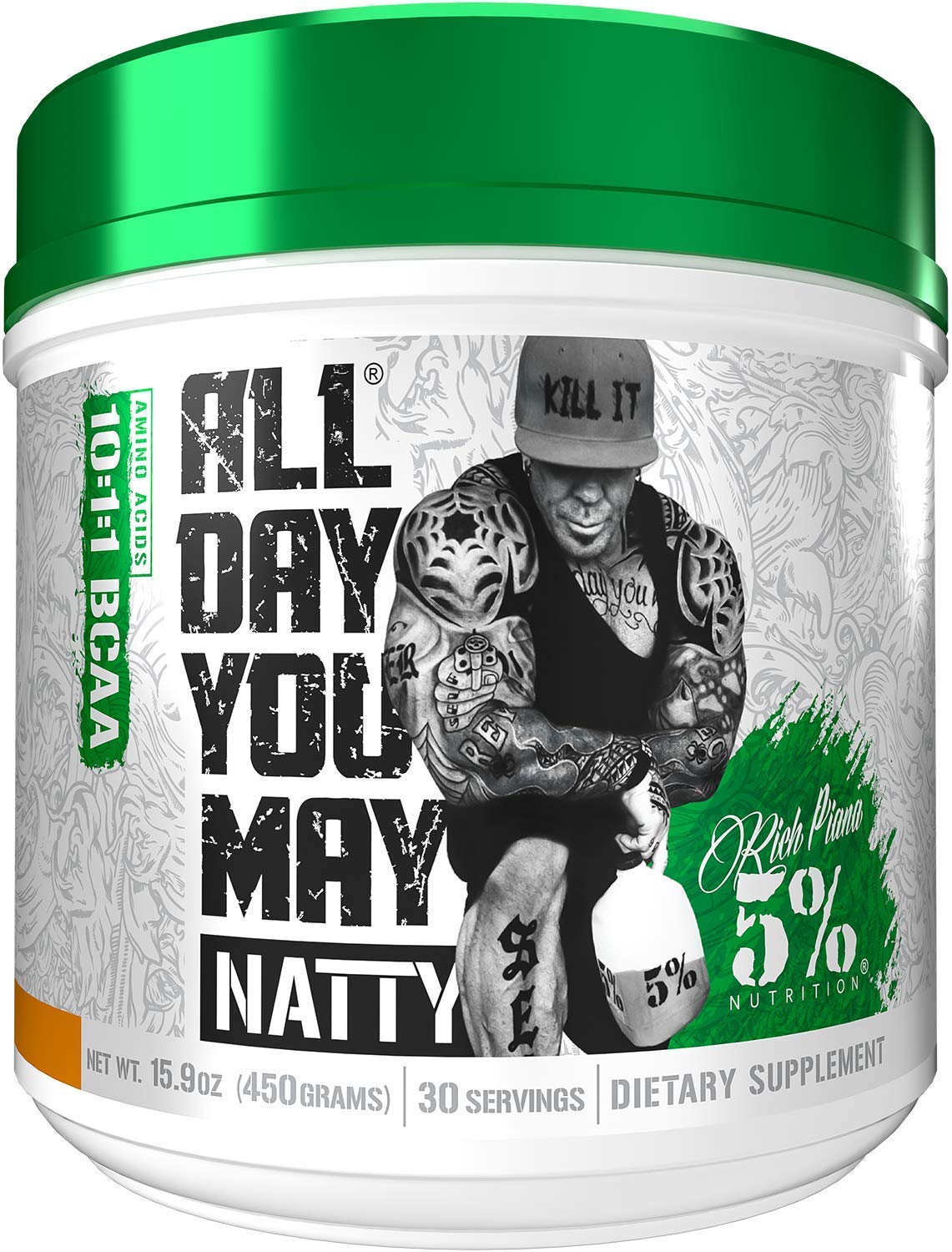 5% Nutrition - All Day You May Natty 10:1:1 BCAA