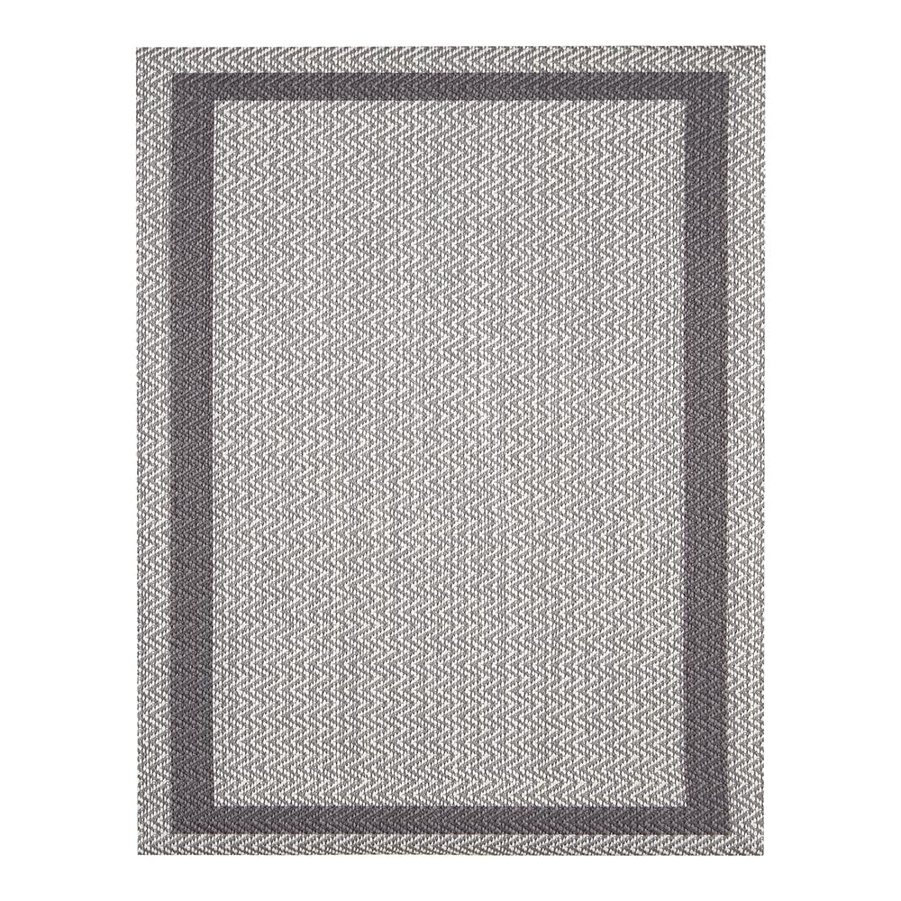 DECASATEXTIL - Alfombra Vinilica - Alfombra Salon Cocina - Antideslizante Resistente, Impermeable, Lavable - Compatible con Robot Aspirador - Variedad de Tamaños y Diseños(70cm x 140cm Trenza-Gris)