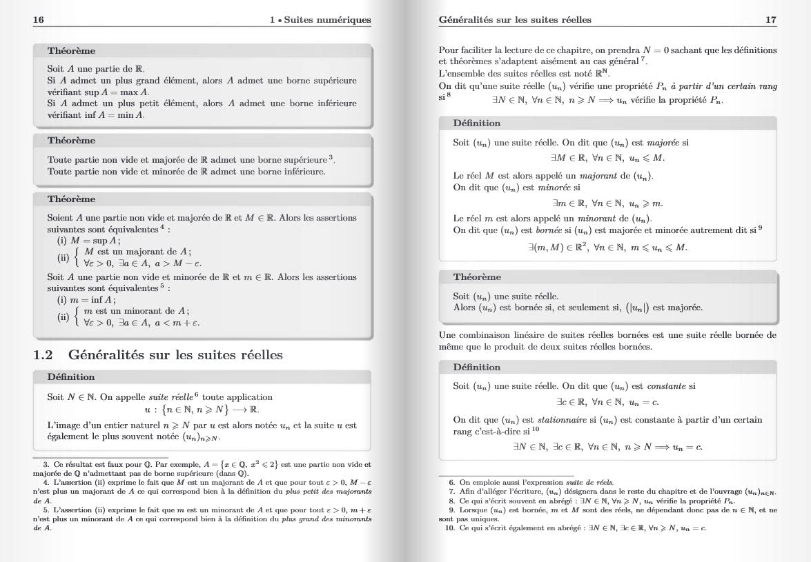 Formulaire de maths: Avec résumés de cours - Licence • Prépas • Capes