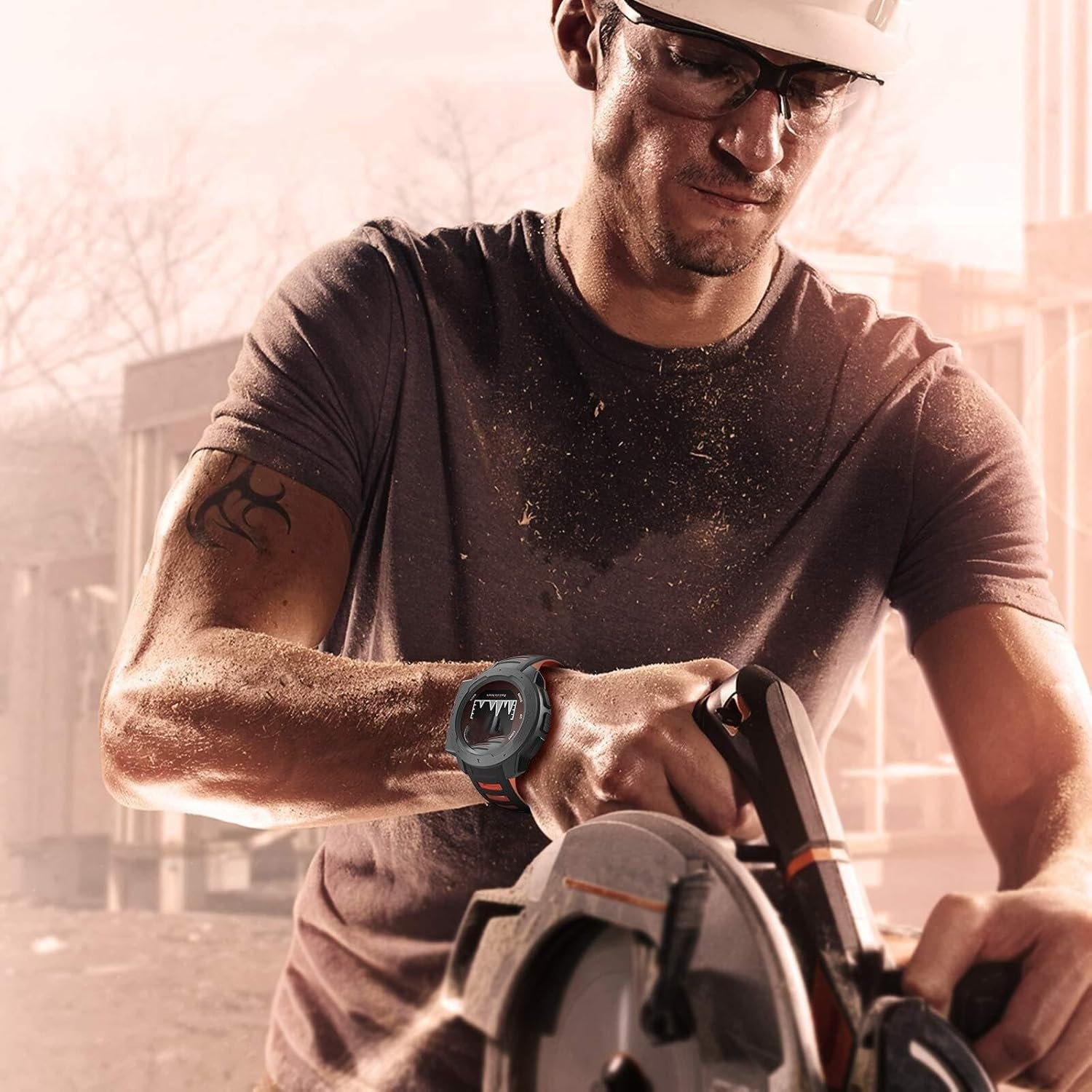 DASEB For Instinct Band Silicone Replacement Watch Band Compatible with Garmin Instinct 2/ Solar/Tactical 22mm watchbands