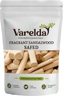 VARELDA Fragrant Sandalwood - Safed Chandan Lakdi - Santalum Album(AAQ) (1000 Grams) Price In India