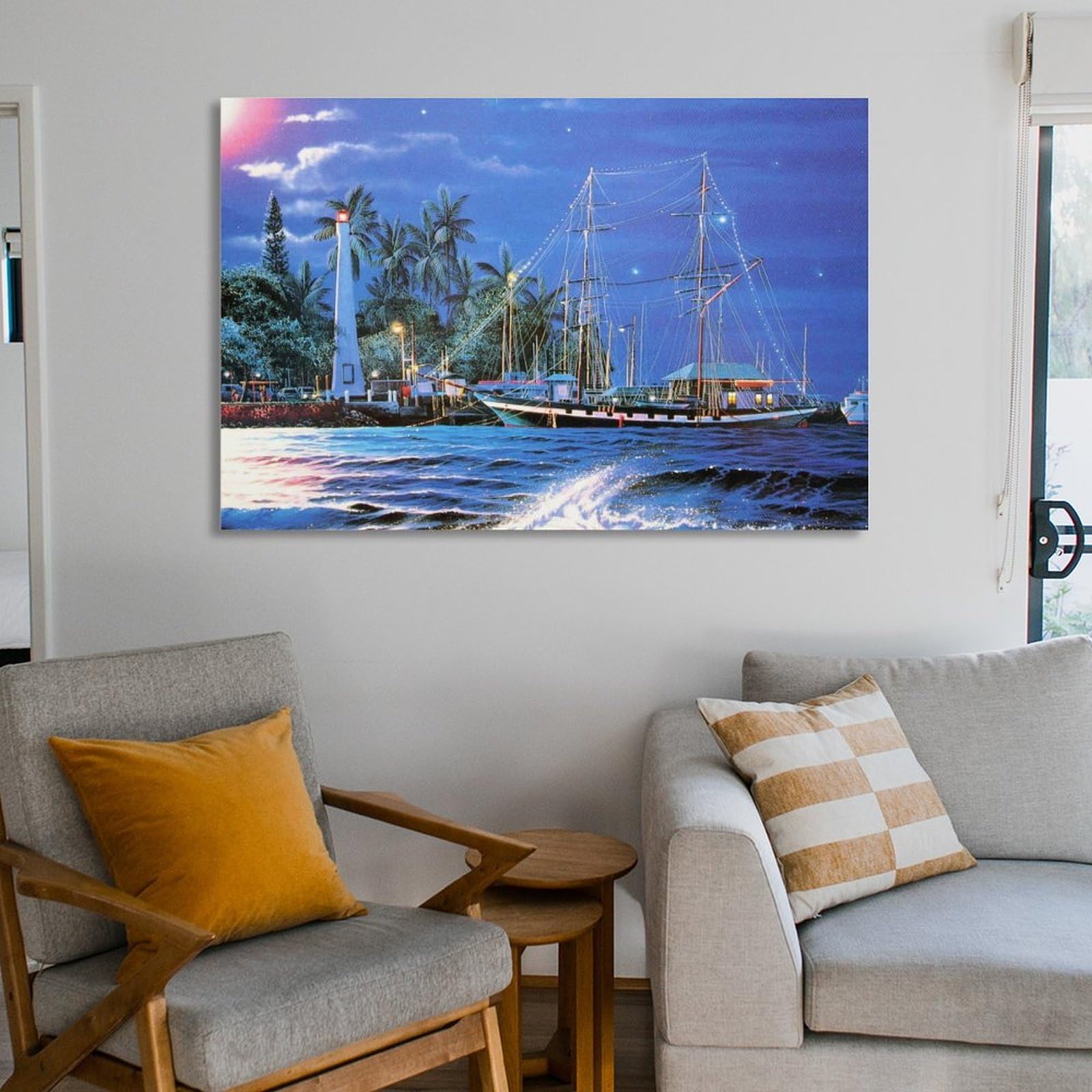 Amazon.co.jp: ラッセン 絵画作品「ラハイナ・スターライト」 アート