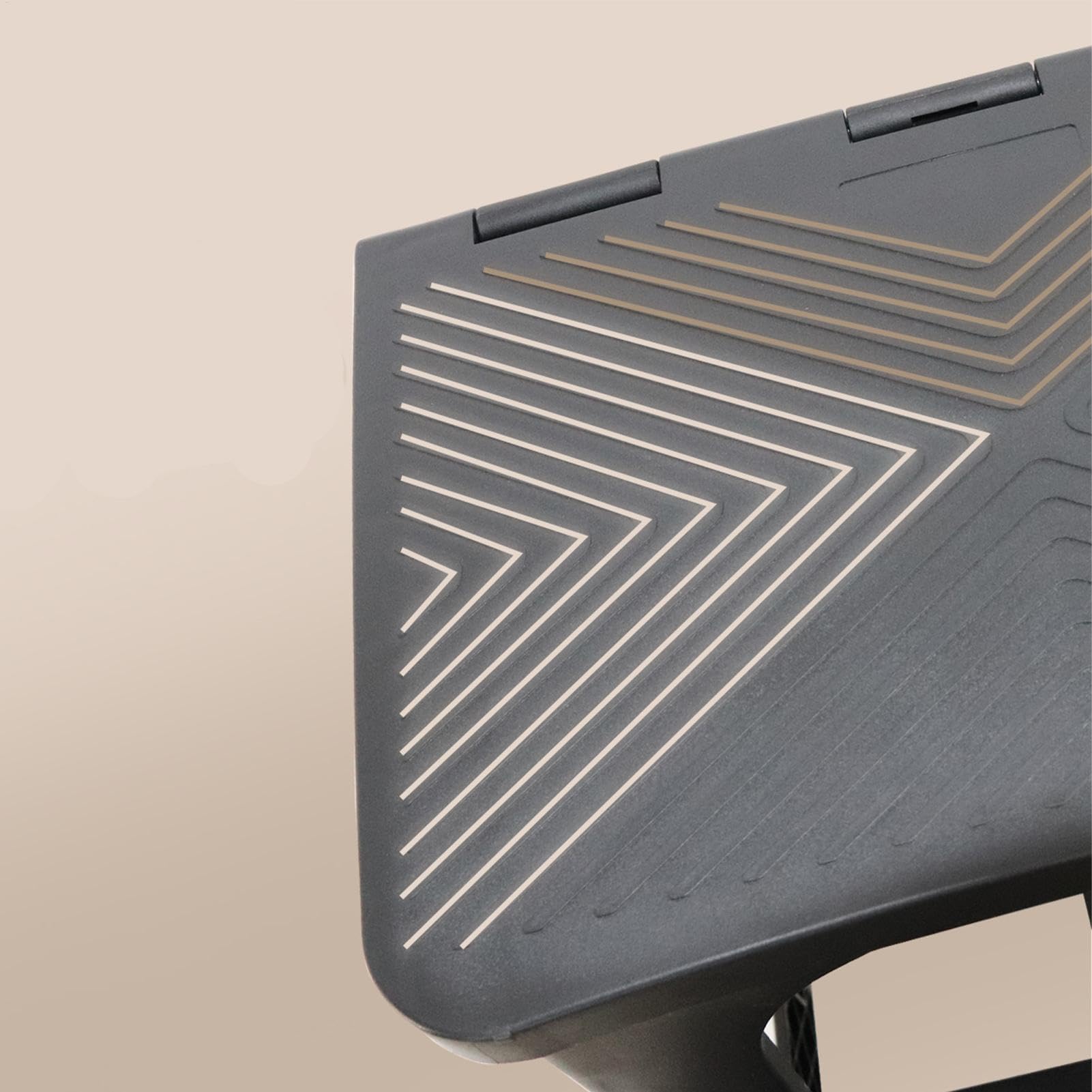 Taburete plegable de 2 peldaños capacidad de carga de 110 kg pedale ancho diseño o para cocina y uso al aire libre fácil almacenamiento escalera a y segura
