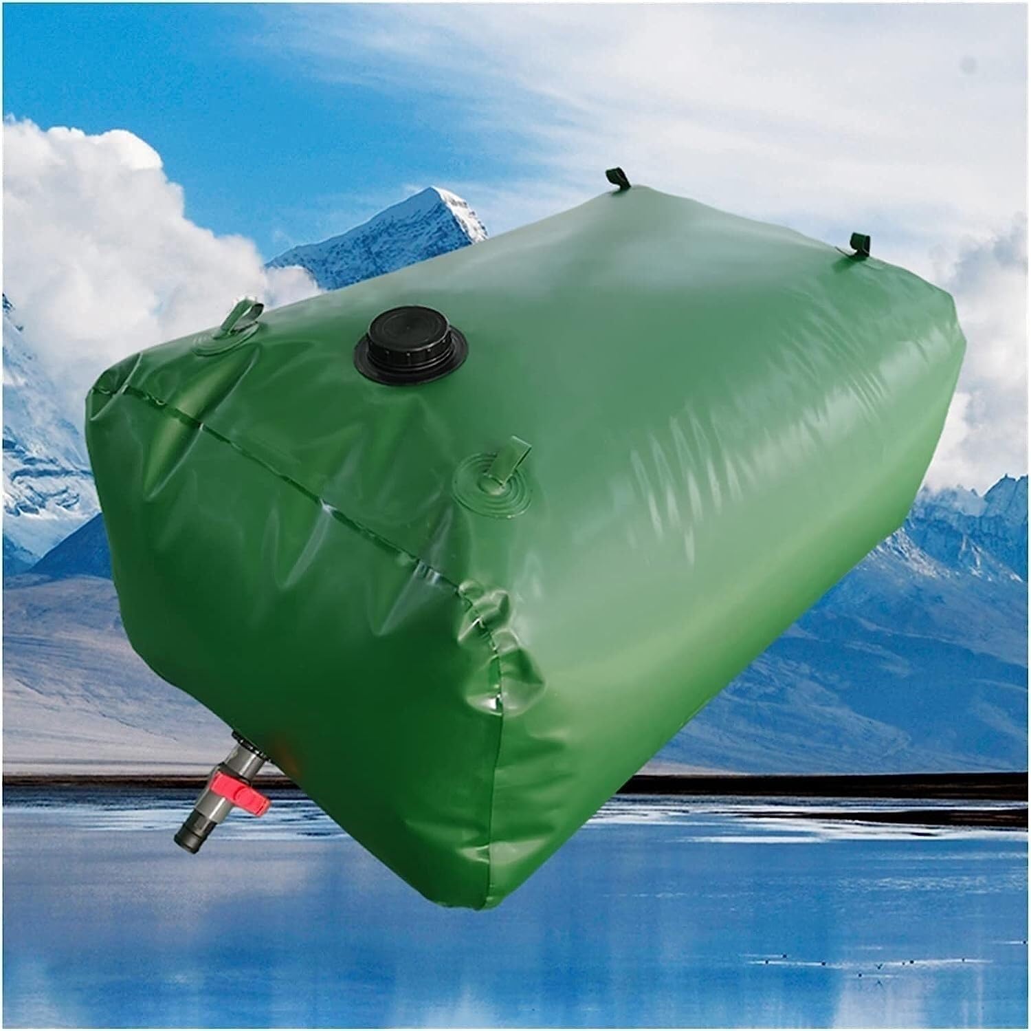 Depósito de agua flexible Bolsas de almacenamiento for mangueras agua Bunnings, gran capacidad, portátiles, for exteriores, for extinción incendios, construcción y tráfico Pre-loading bag for bridges