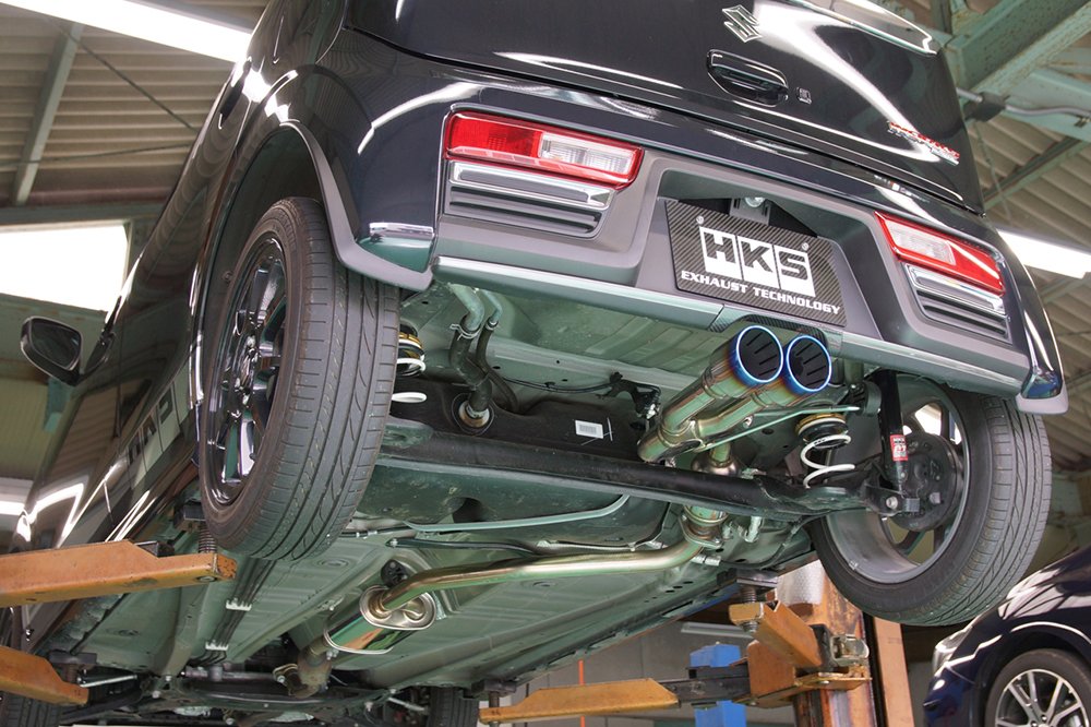 Amazon | HKS 自動車用スポーツマフラー スーパーターボマフラー 