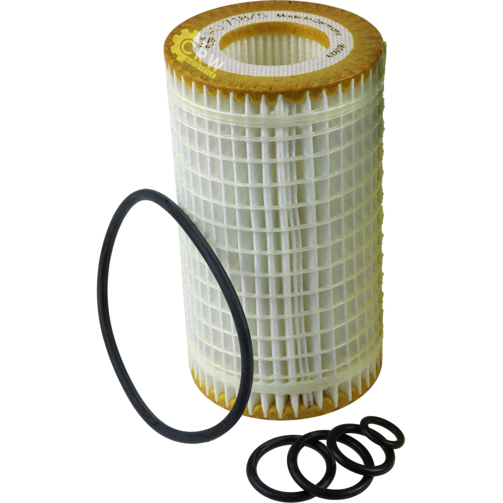 Paquete de inspección Kit de mantenimiento de filtros con filtro de aceite HU 718/5 x, filtro de aire C 3698/3-2, filtro de habitáculo CUK 2241-2, tornillo de cierre