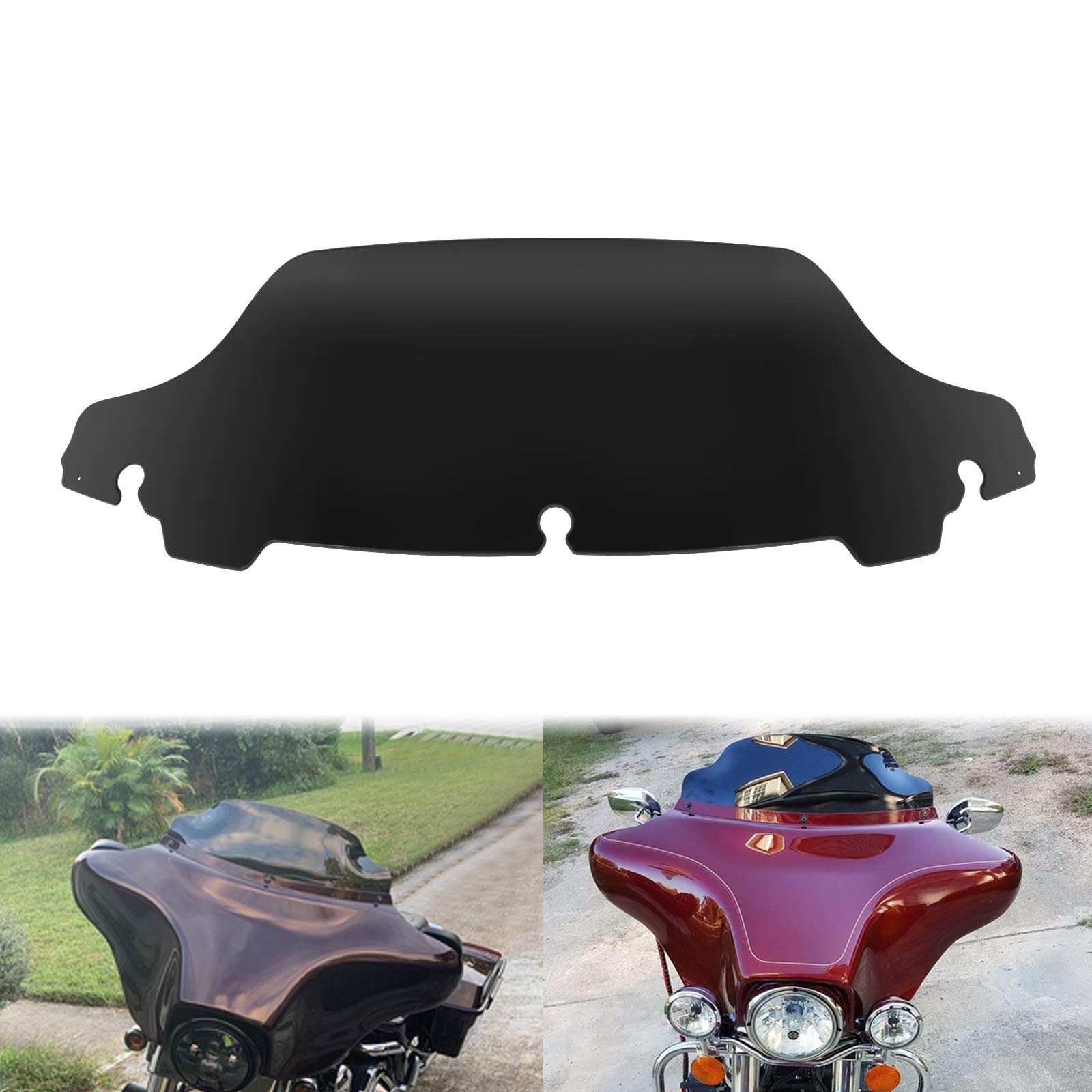 Photo 1 of YHMTIVTU 6.8" Windshield Windscreen Compatible with Harley Touring Street Glide Electra Glide Tri Glide FLHT FLHTC FLHX 2014-2020 