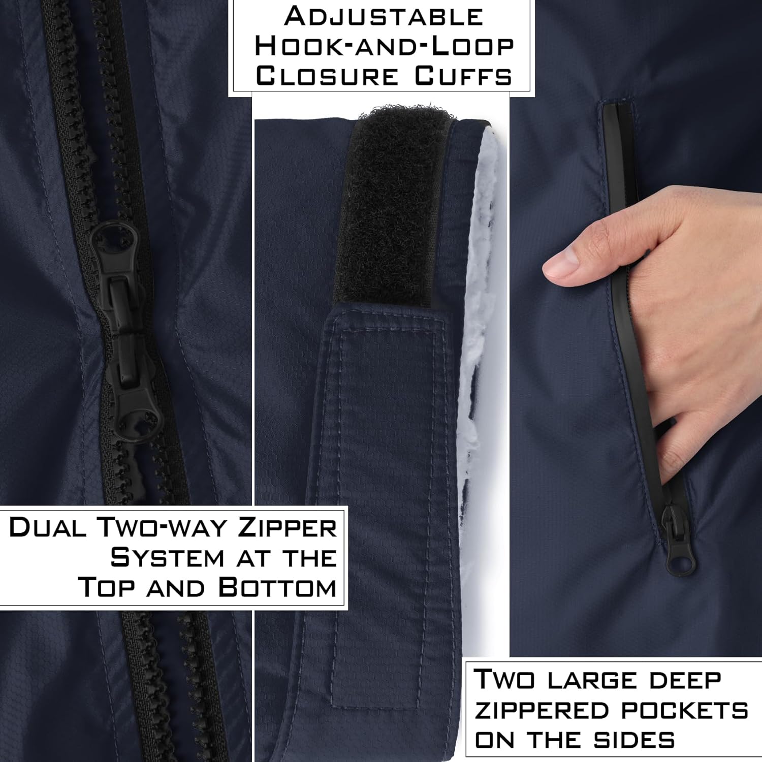 Swim Parka Kids Windproof Sherpa-Lined Unisex Parka Quick-dry Robe Coat for Kids Youth,Oversize Swimming Warm Jacket