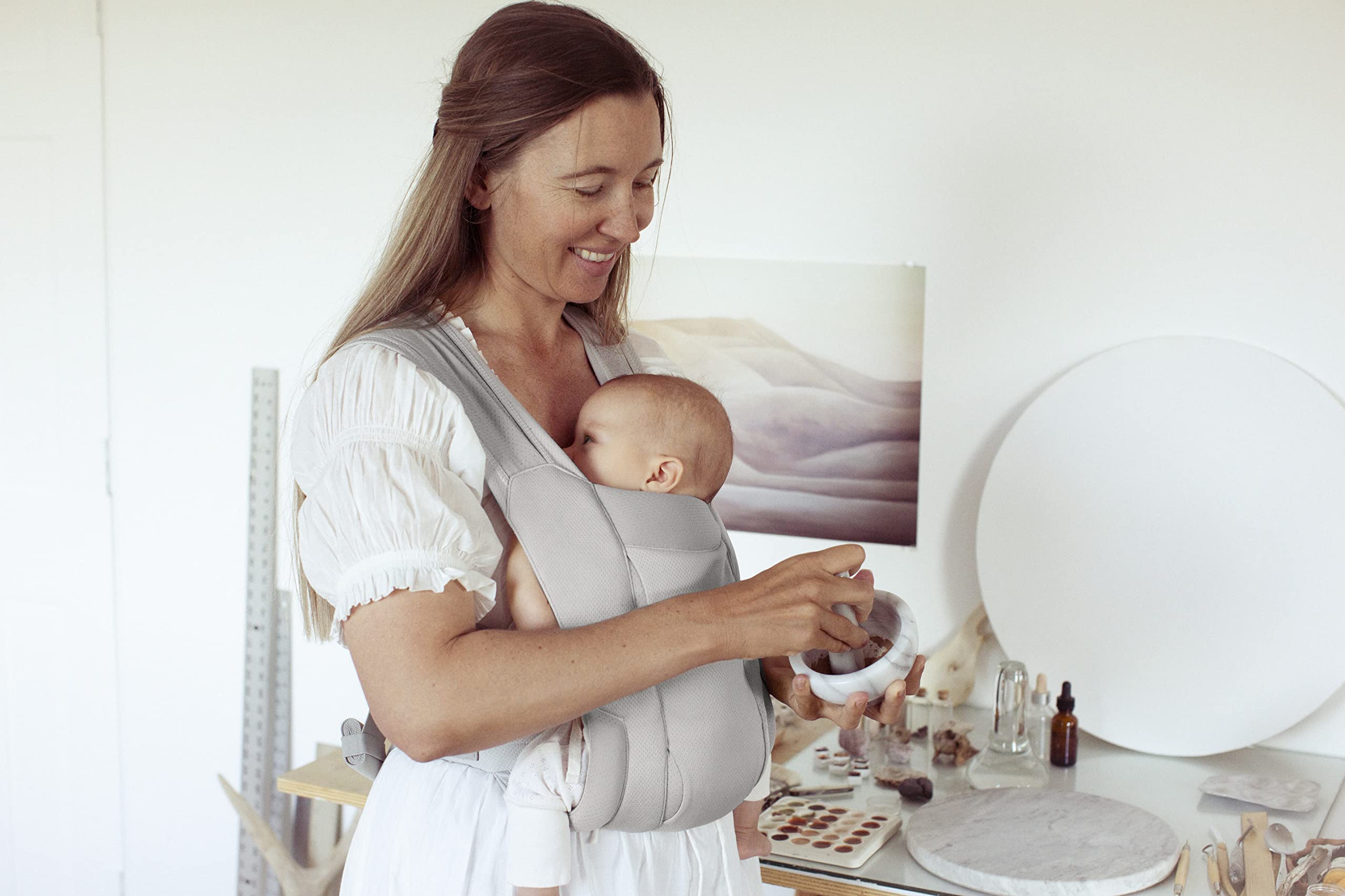 Ergobaby(エルゴベビー) EBC EMBRACE Soft Air ソフトグレー