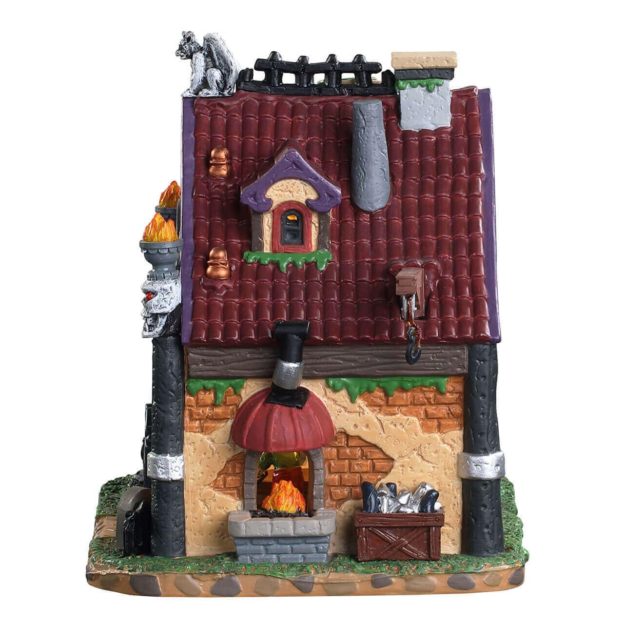 Lemax - Death`s Door Cemetry Gates 05614 Haus Halloween Spookytown