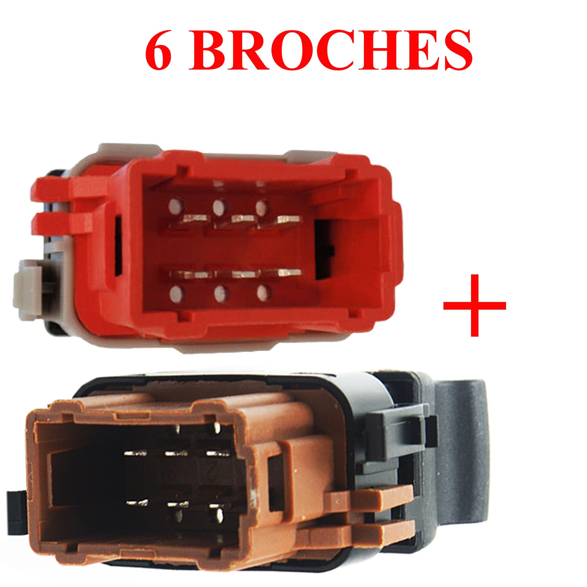 Partsline (Lot de 2) Bouton de Lève-Vitre Électrique Avant Gauche ET Avant Droit compatible avec Interstar, Movano A, Master II - 2540000QAB 8200057321 4408721