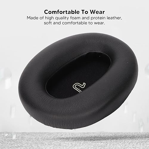 Miniatura 4 de Almohadillas para auriculares, para Edifier W860NB W830BT Bluetooth reemplazo de auriculares, espuma y piel de proteína suave, cojín grueso para los
