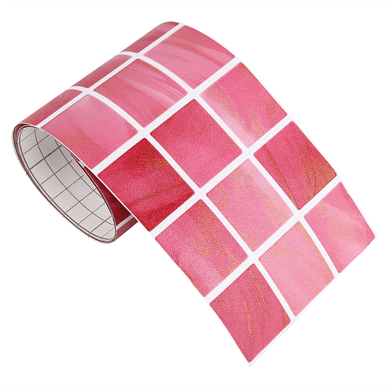 lamówki tapetowe, Samoprzylepna tapeta z bordiurą w kolorze wielokolorowym, 100 cm x 5-10(Blue)