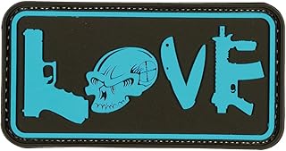 VooDoo Tactical 07-0905000000 Tactical Loverubber Patchturquoise