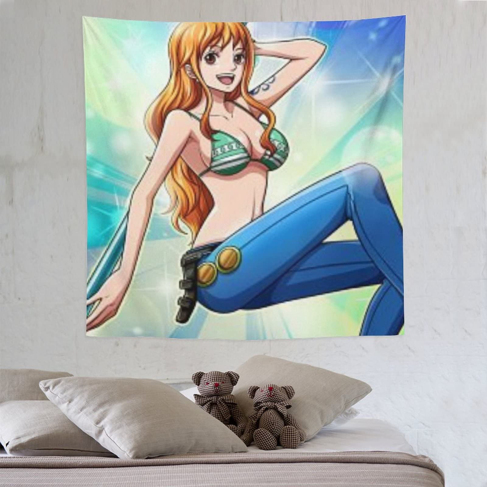 ONE PIECE NAMI タペストリー Amazon.co.jp: ワンピース ナミ (22) タペストリー インテリア 多機能