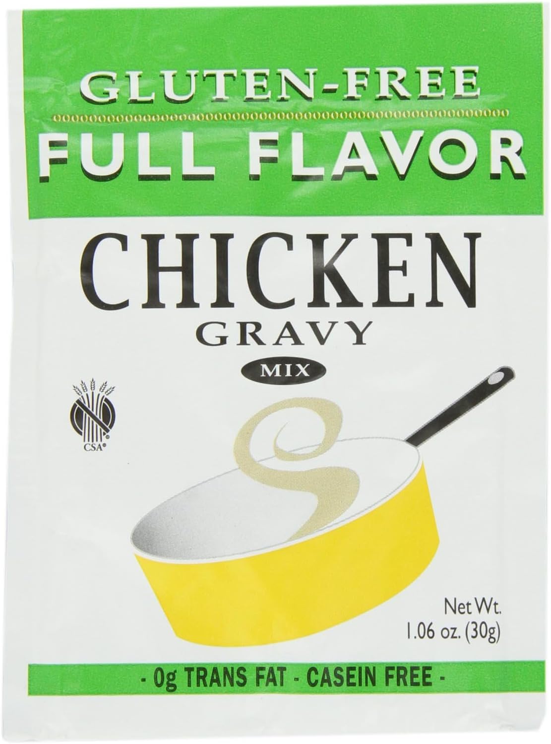 Full Flavor Foods Gravy Mix, Chicken, Gluten Free, 1.0600-ounces (Pack of6)