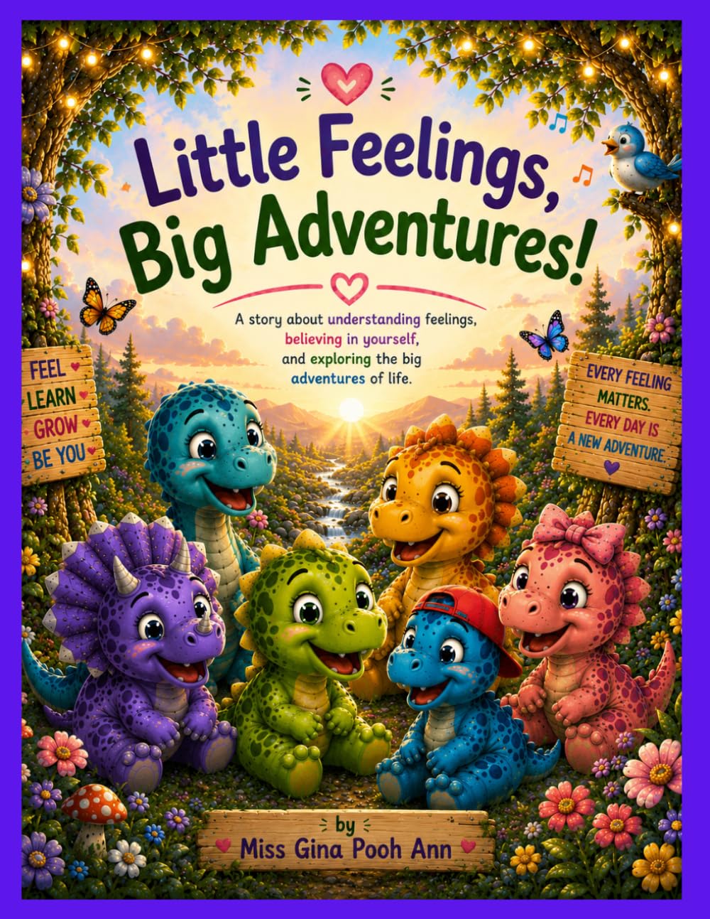 Little Feelings, Big Adventures Dino Stories