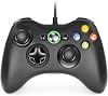 Controller for Xbox 360, Gamepad Joystick with Cable, USB Gamepad Wired Controller, PC Wired Joypad Game Controller, Ergonomic Design Game Controller Supports Xbox 360 PC Windows 7/8/10