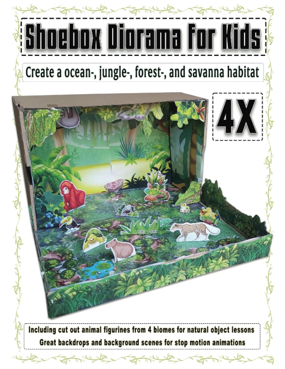 Buy Shoebox Diorama for Kids Create your own ocean , jungle , forest