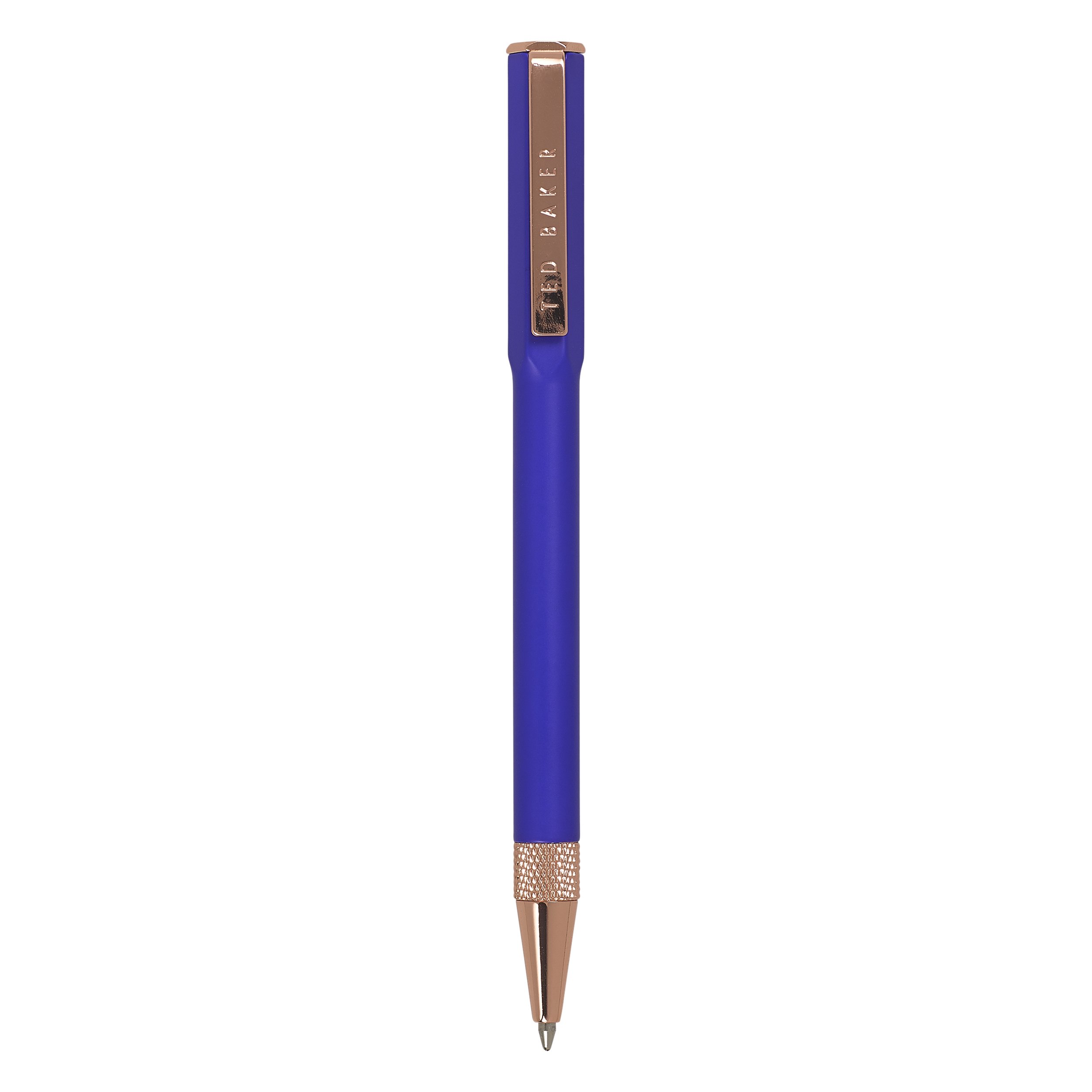 Ted Baker Premium Ballpoint Pen Electric Blue Sapphire