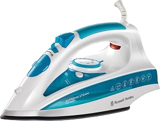 Russell Hobbs Steam Iron [2600W,210G Extra Boost, 70 G/Min Steam] Glide Pro