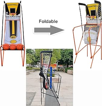 バスケットゴール 電子スコアリング 屋外 家庭用 568-160 バスケット