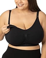 Kindred Bravely Sublime Seamless Wireless Nursing Bra - Maternity Postpartum Comfort with Easy One-Hand Clip Access