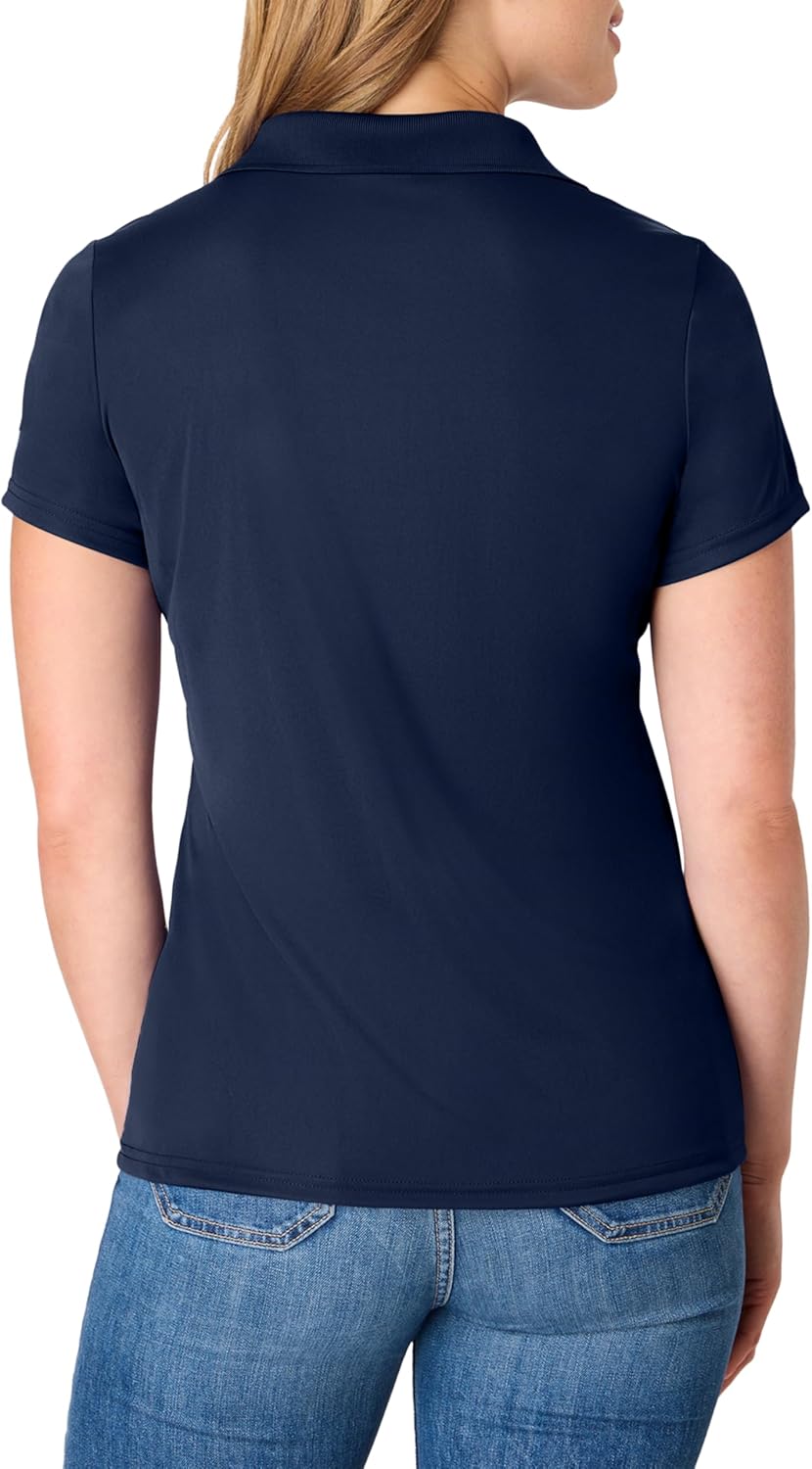 Hanes womens Performance Polo, Single or 3-Pack, Sport Cool DRI Moisture-Wicking Polo Shirt, 40+ UPF Protection - Image 2